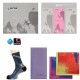 인센스 효성 아스킨 등산양말(장목) 남자1족& 패션스카프&극세사 스포츠타올