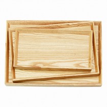 우드무늬목 직쟁반(티크)