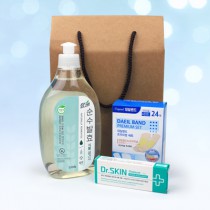 참그린 주방세제 대일밴드 프리미엄 24매(오리지널+방수밴드) 닥터스킨연고 선물세트